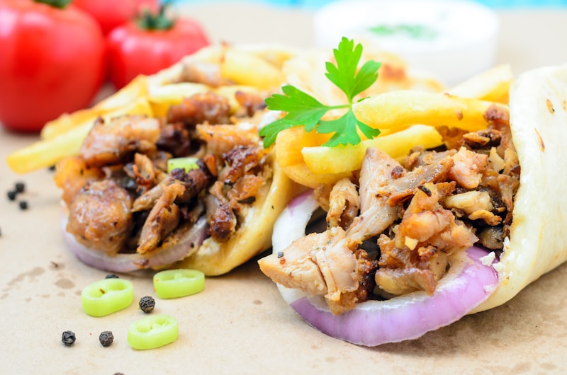 King Doner Kebab on Fresh Naan
